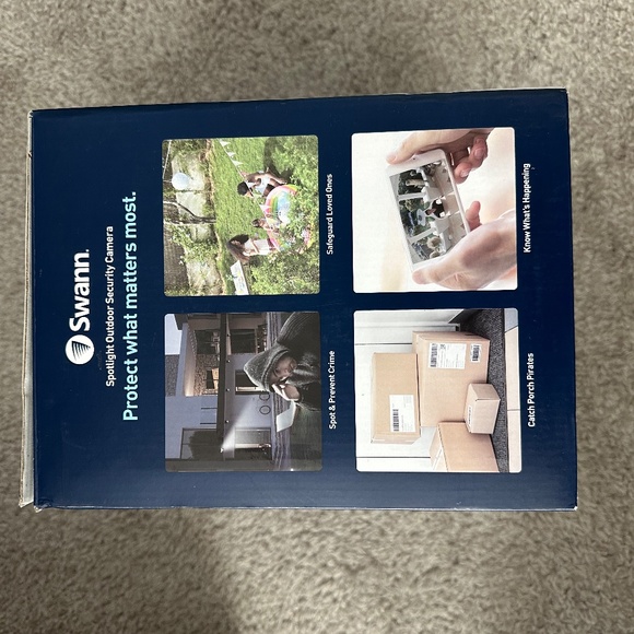 Swann Security System (Spotlight Outdoor/Indoor Camera 3Pck) SWIFI-SPOTCAMPK3-CL - Picture 5 of 16